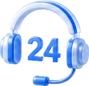 7×24 小时运维图标