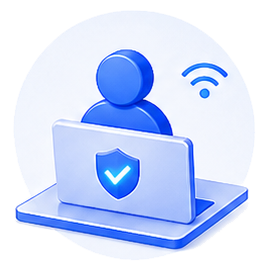 远程访问 VPN 图标